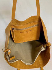 Leather Tote Emma - Akeyby