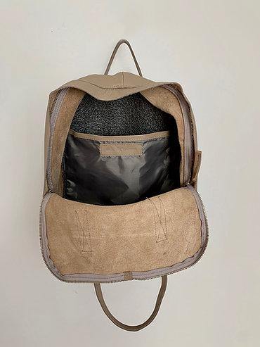 Leather Backpack Manu - Akeyby