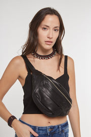 Big leather fanny pack. Men and women. | AKey