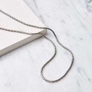 Coriana Silver Chain Necklaces For men and Women | AKey