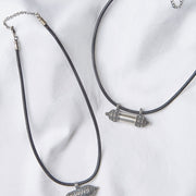 Leather Cord Chain Necklaces. | Akey