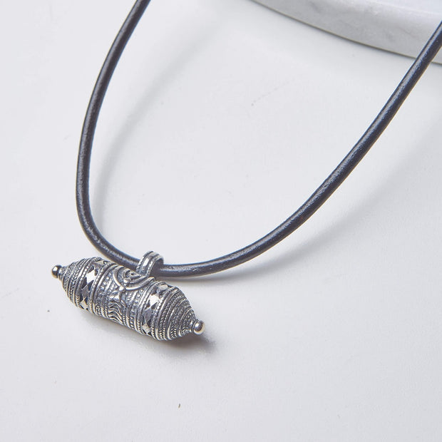 Silver Religion Jewish Necklace Amulet Kadar P017 | Akey